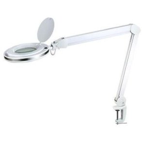 Halo Design Magni Light Clip Tischlampe H76 cm, Wei