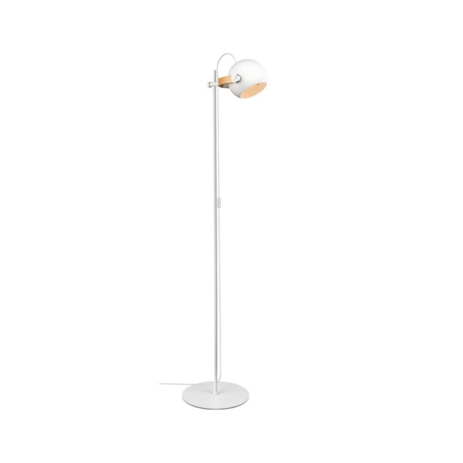 Halo Design D.C Stehlampe 1 Arm 18 cm, Wei/Eiche