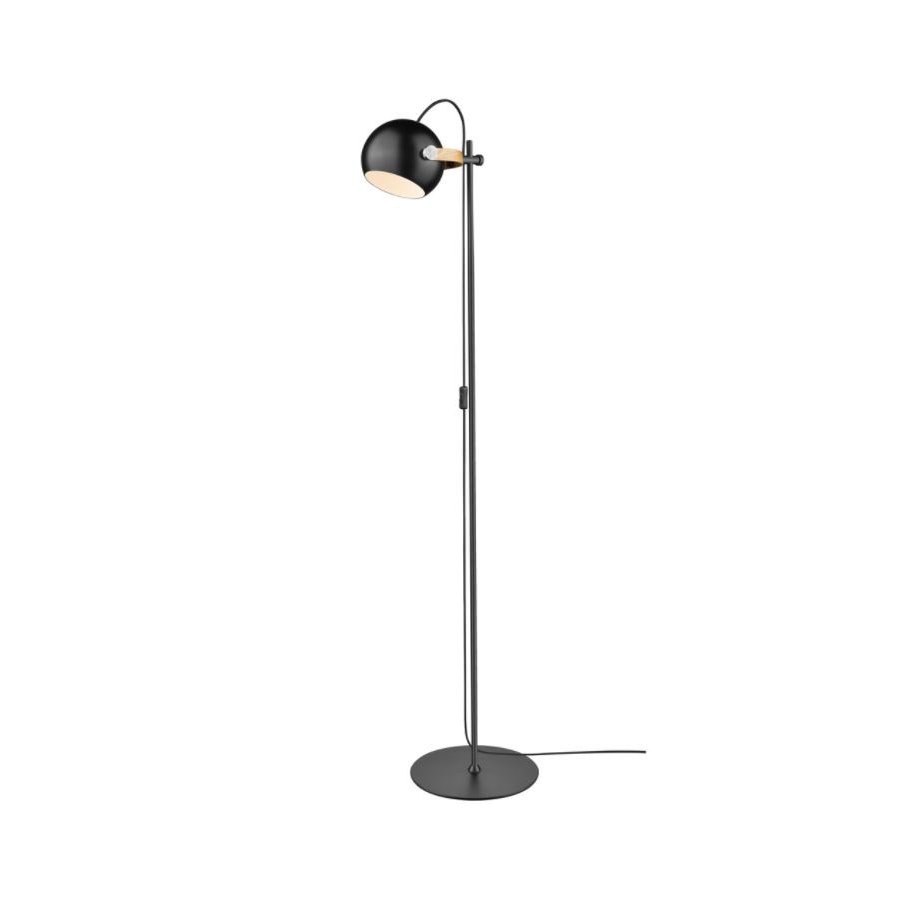 Halo Design D.C Stehlampe 1 Arm 18 cm, Schwarz/Eiche