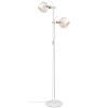 Halo Design D.C Stehlampe 2 Arme 18 cm, Wei/Eiche