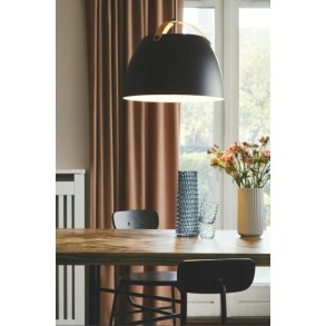 Halo Design Oslo Pendel Ø40 cm, Sort/Eg