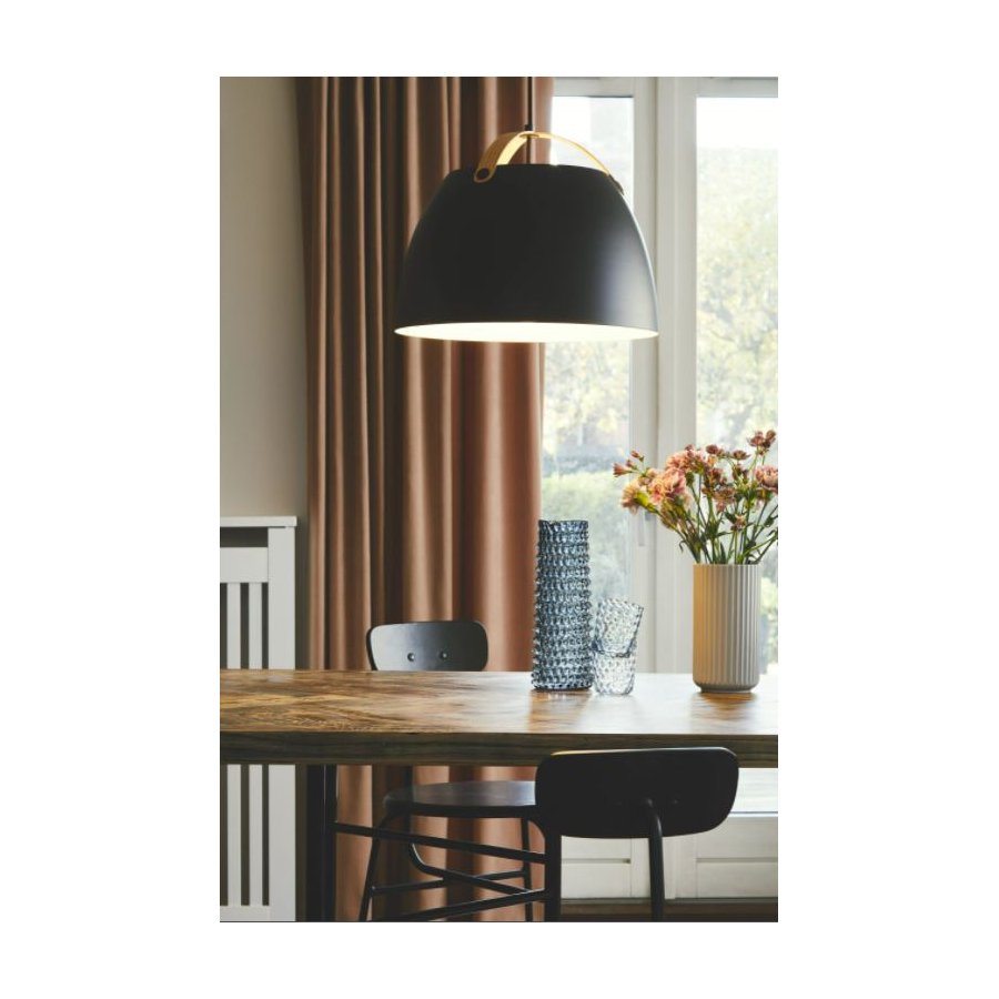 Halo Design Oslo Pendelleuchte 40 cm, Schwarz/Eiche