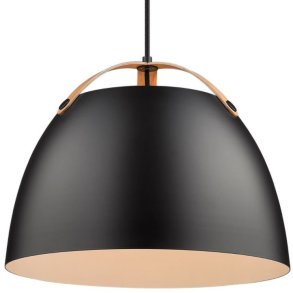Halo Design Oslo Pendel Ø40 cm, Sort/Eg