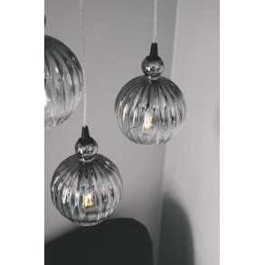 Halo Design Ball Ball Pendel Ø15 cm, Smoke