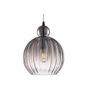 Halo Design Ball Ball Pendel Ø25 cm, Smoke