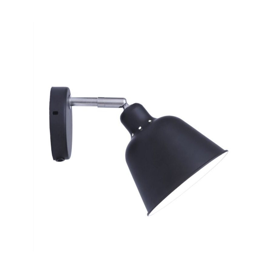 Halo Design Carpenter Wandlampe 15 cm, Schwarz matt