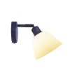 Halo Design Carpenter Wandlampe 15 cm, Opal/Schwarz