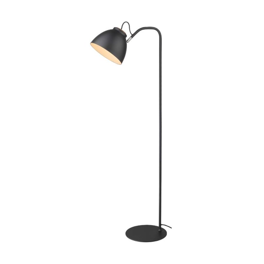 Halo Design Niv Stehlampe 24 cm, Schwarz/Holz