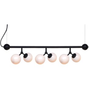 Halo Design Atom Mini Kronleuchter 31 cm, Opal