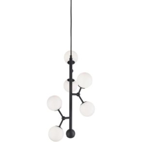 Halo Design Atom Vertical Kronleuchter 30 cm, Opal