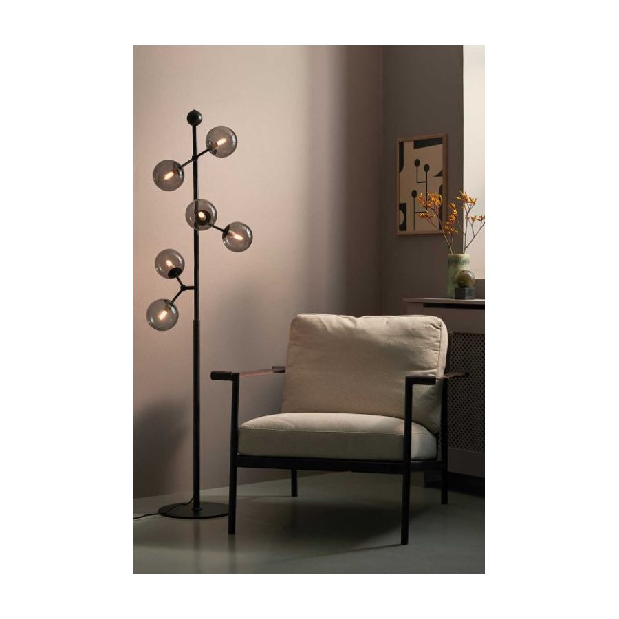 Halo Design Atom Gulvlampe 37 cm, Smoke