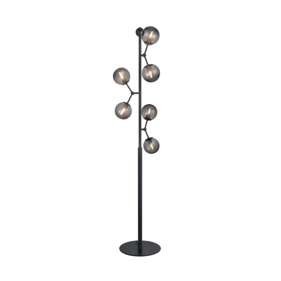 Halo Design Atom Gulvlampe 37 cm, Smoke