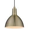 Halo Design Metropole Pendelleuchte 25 cm, Messing antik