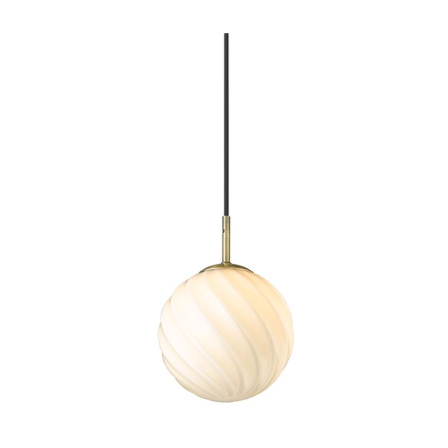 Halo Design Twist Ball Pendelleuchte 15 cm, Opal/Bronze