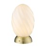 Halo Design Twist Tischlampe H22 cm, Opal/Bronze