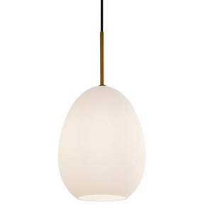 Halo Design Bodø Pendel Ø20 cm, Opal/Messing