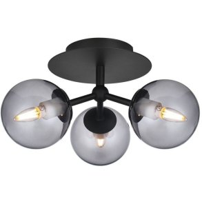 Halo Design Atom Hngelampe 26 cm, Smoke/Black