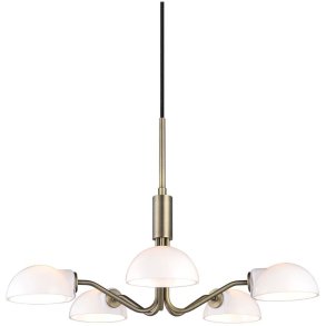 Halo Design Kjøbenhavn Mini Lysekrone Ø50 cm, Antique Messing