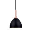 Halo Design Bellevue Pendelleuchte 14 cm, Schwarz/Kupfer