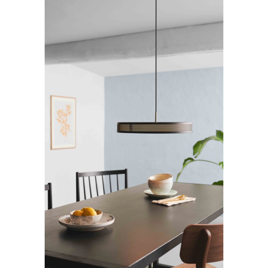 Halo Design Frame Pendelleuchte 43 cm, Schwarz