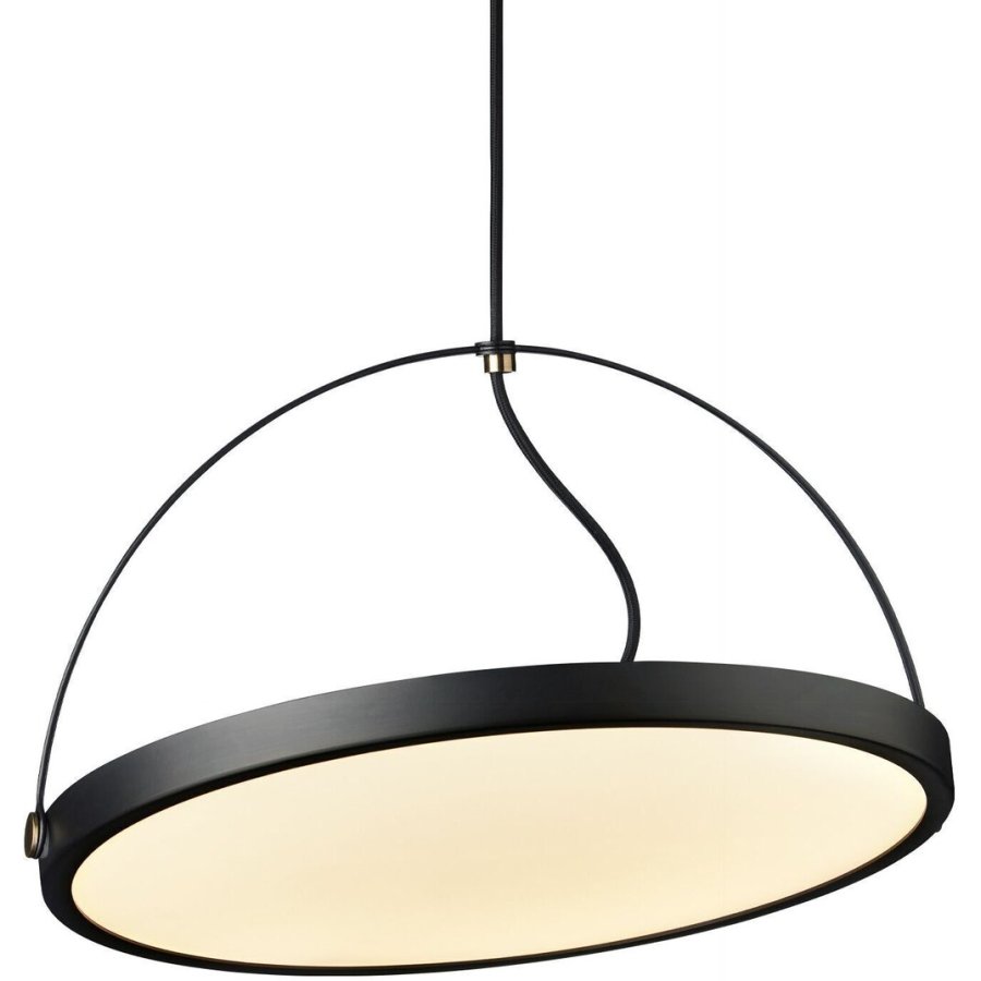 Halo Design Pivot Pendelleuchte 40 cm, Schwarz