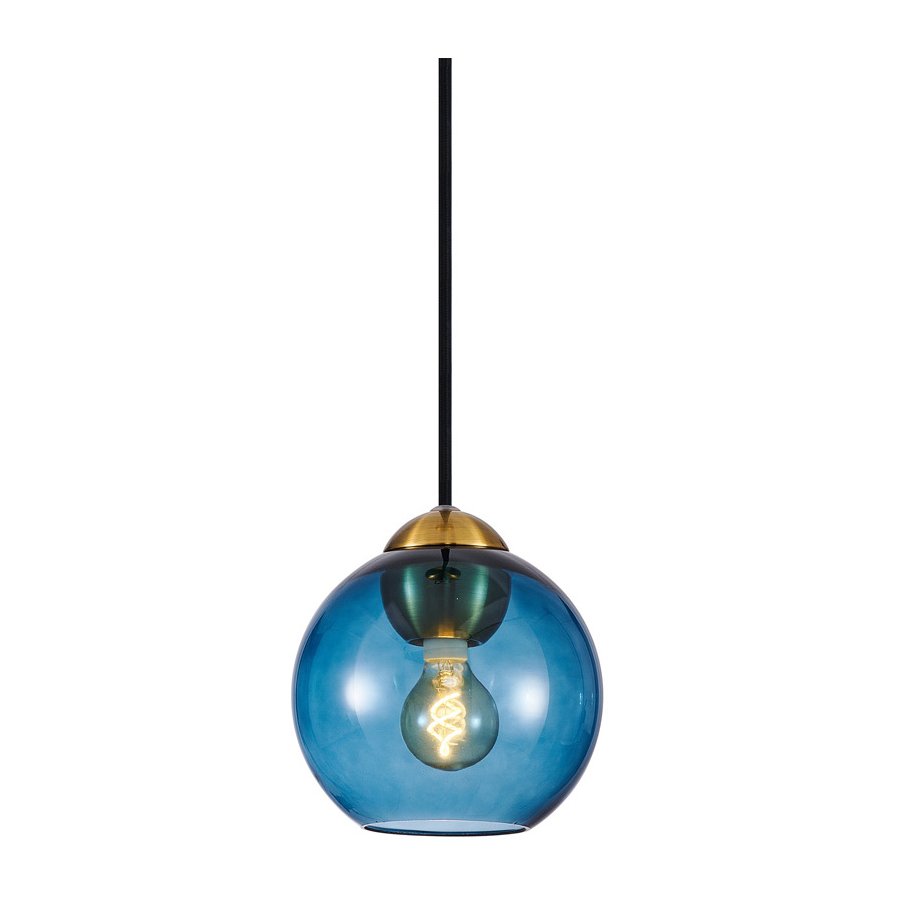 Halo Design Bubbles Pendelleuchte 14 cm, Blau