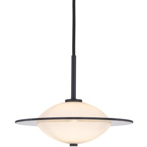 Halo Design Orbit Pendel Ø24 cm, Opal/Sort