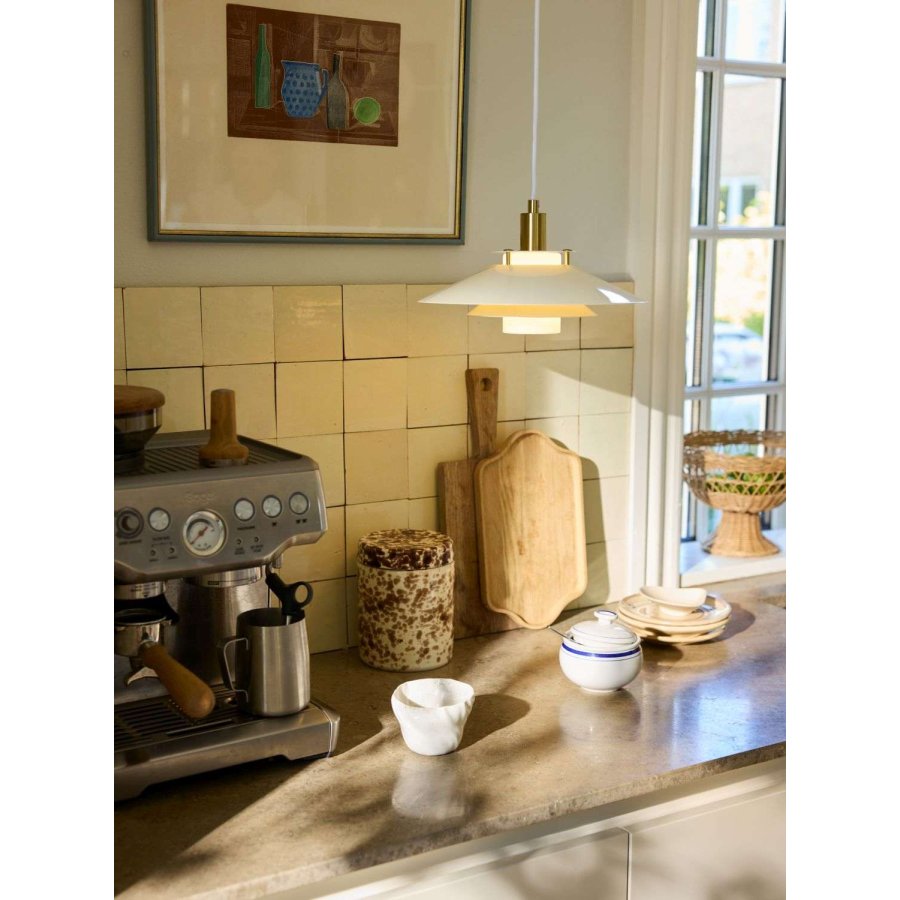 Halo Design Rivoli Pendelleuchte Ø28 cm, Creme