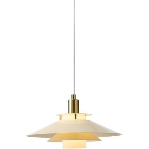 Halo Design Rivoli Pendel �28 cm, Creme