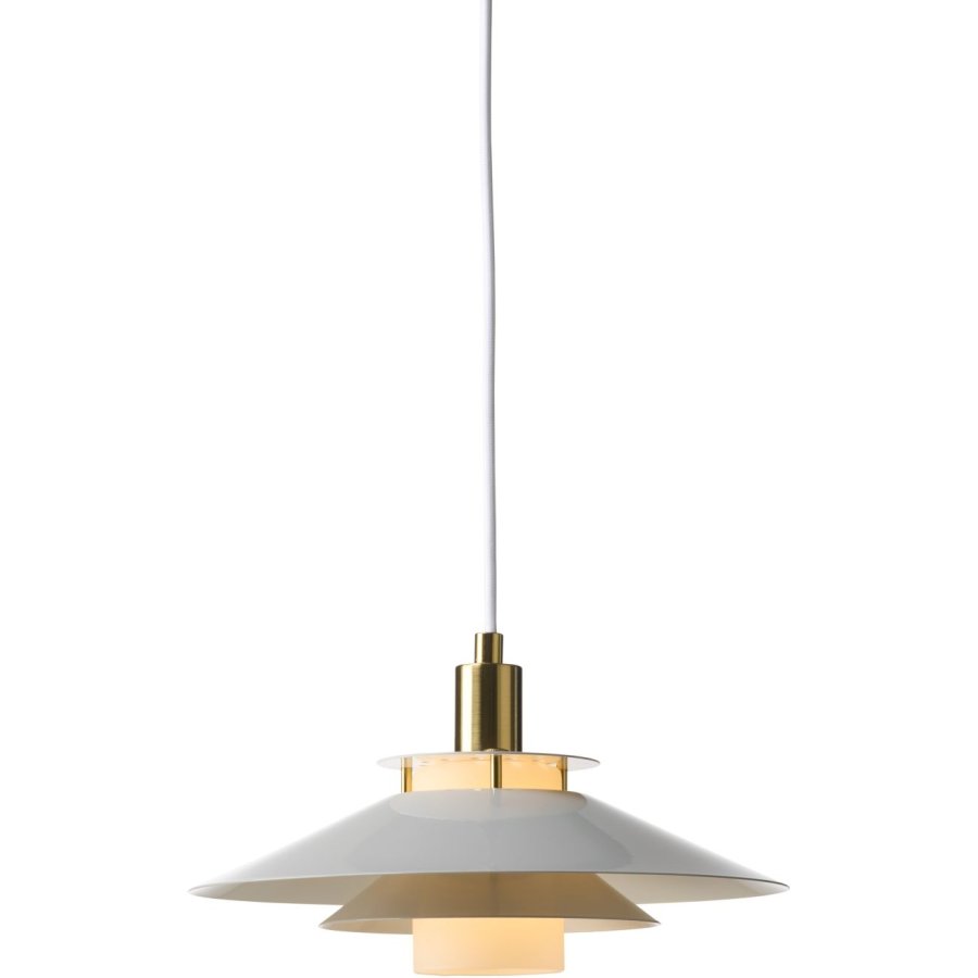 Halo Design Rivoli Pendelleuchte Ø28 cm, Hellgrau