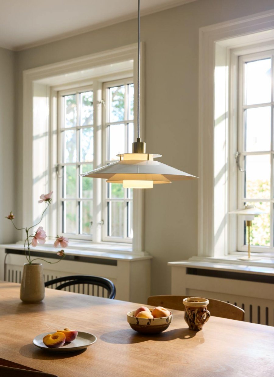 Halo Design Rivoli Pendelleuchte Ø40 cm, Weiß