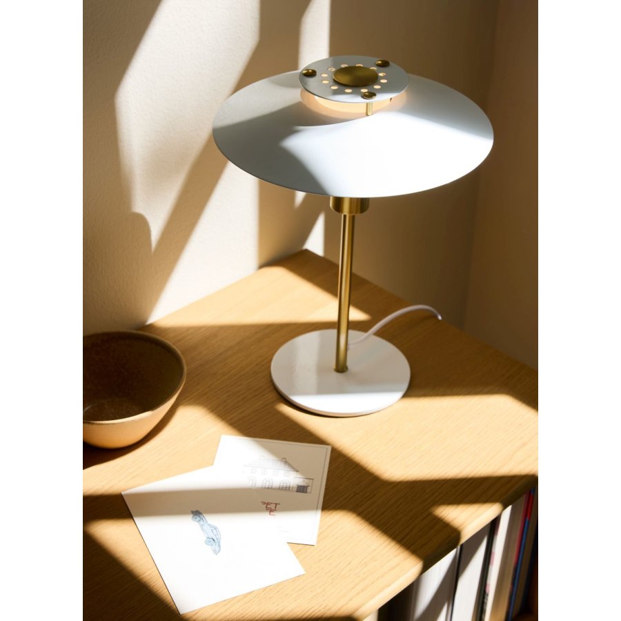 Halo Design Rivoli Tischlampe H31 cm, Weiß