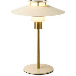 Halo Design Rivoli Tischlampe H31 cm, Creme