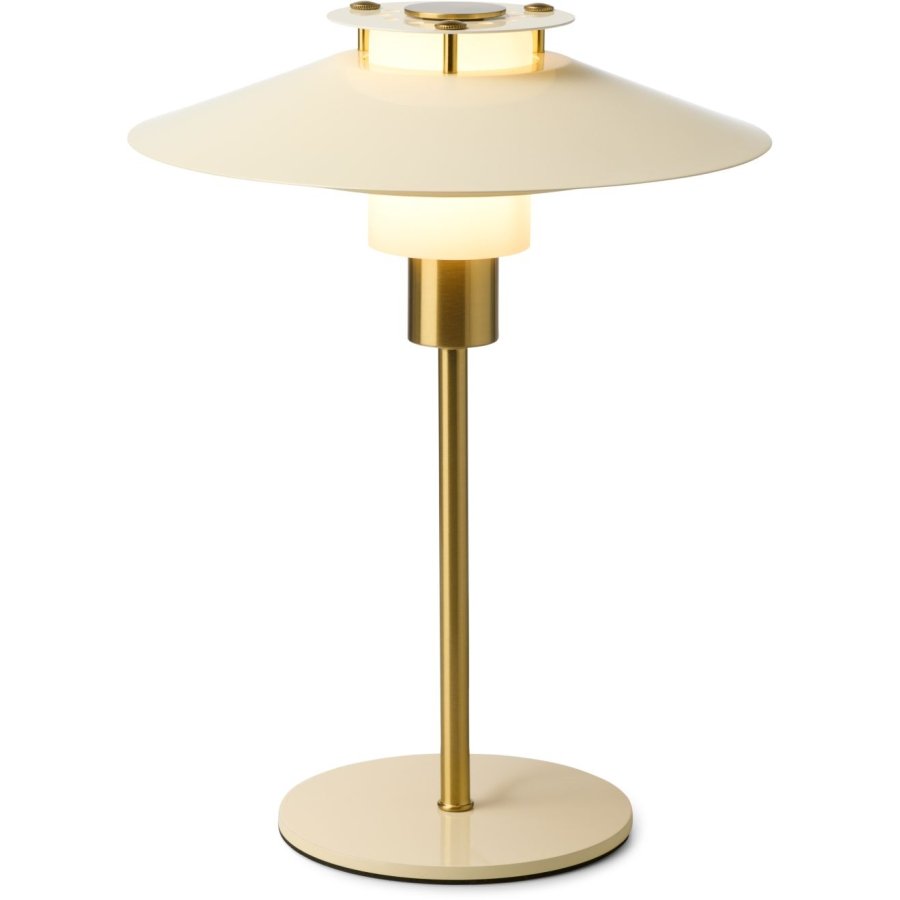 Halo Design Rivoli Tischlampe H31 cm, Creme