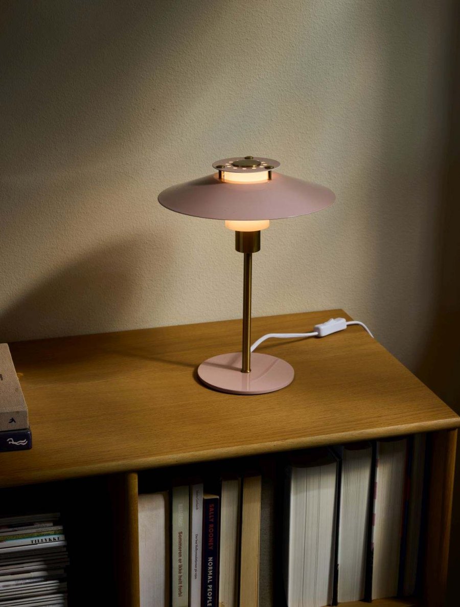 Halo Design Rivoli Tischlampe H31 cm, Rosa