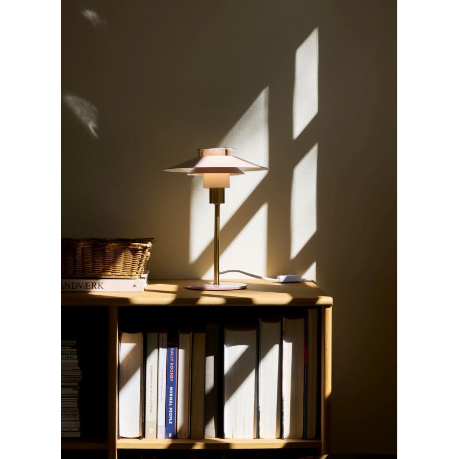 Halo Design Rivoli Tischlampe H31 cm, Rosa