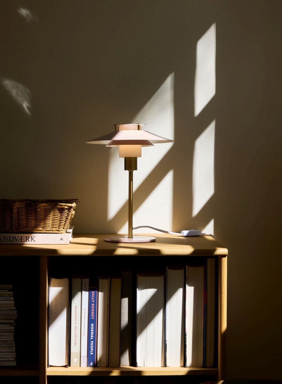 Halo Design Rivoli Tischlampe H31 cm, Rosa