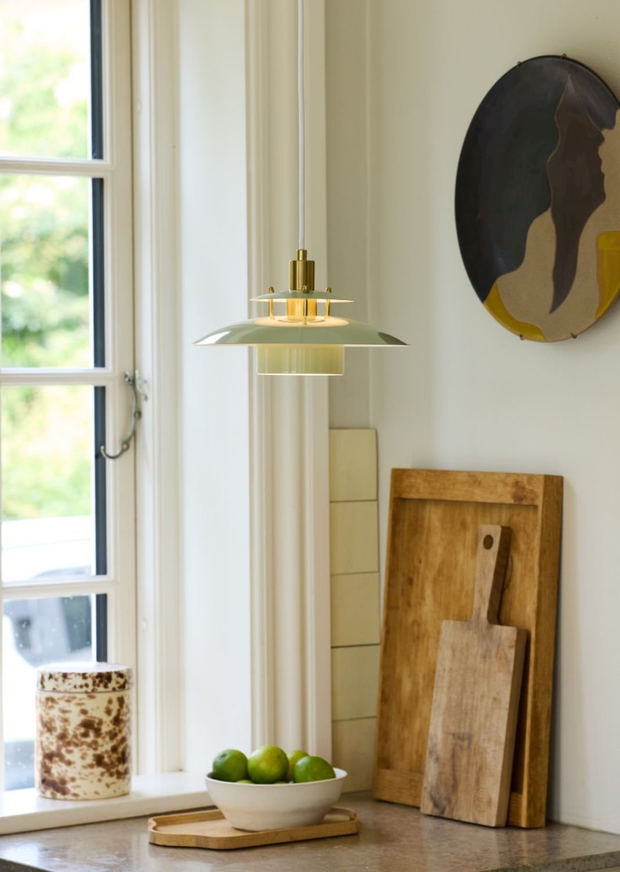 Halo Design Sørup Pendelleuchte Ø28 cm, Grün