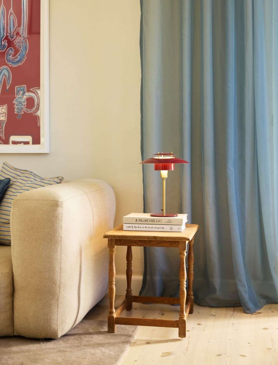 Halo Design Sørup Tischlampe H31 cm, Merlot