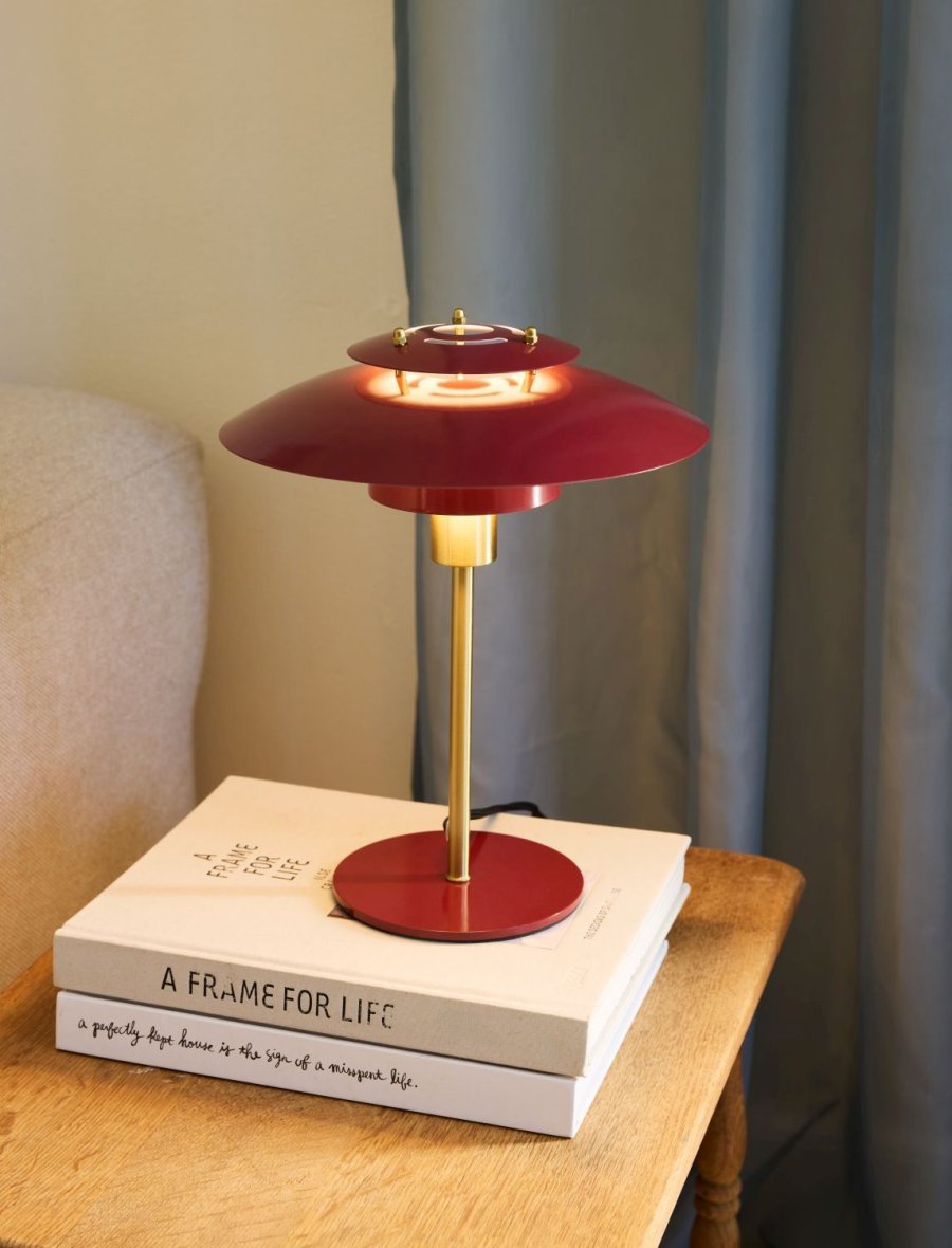 Halo Design Sørup Tischlampe H31 cm, Merlot