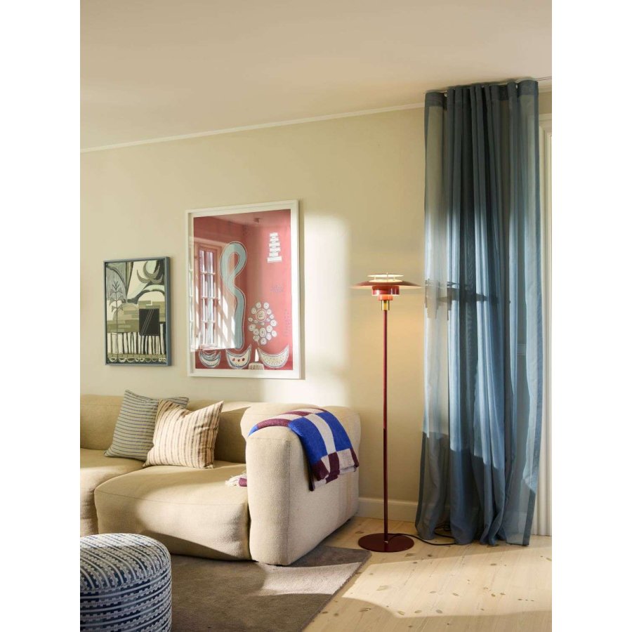 Halo Design Sørup Stehlampe H143 cm, Merlot