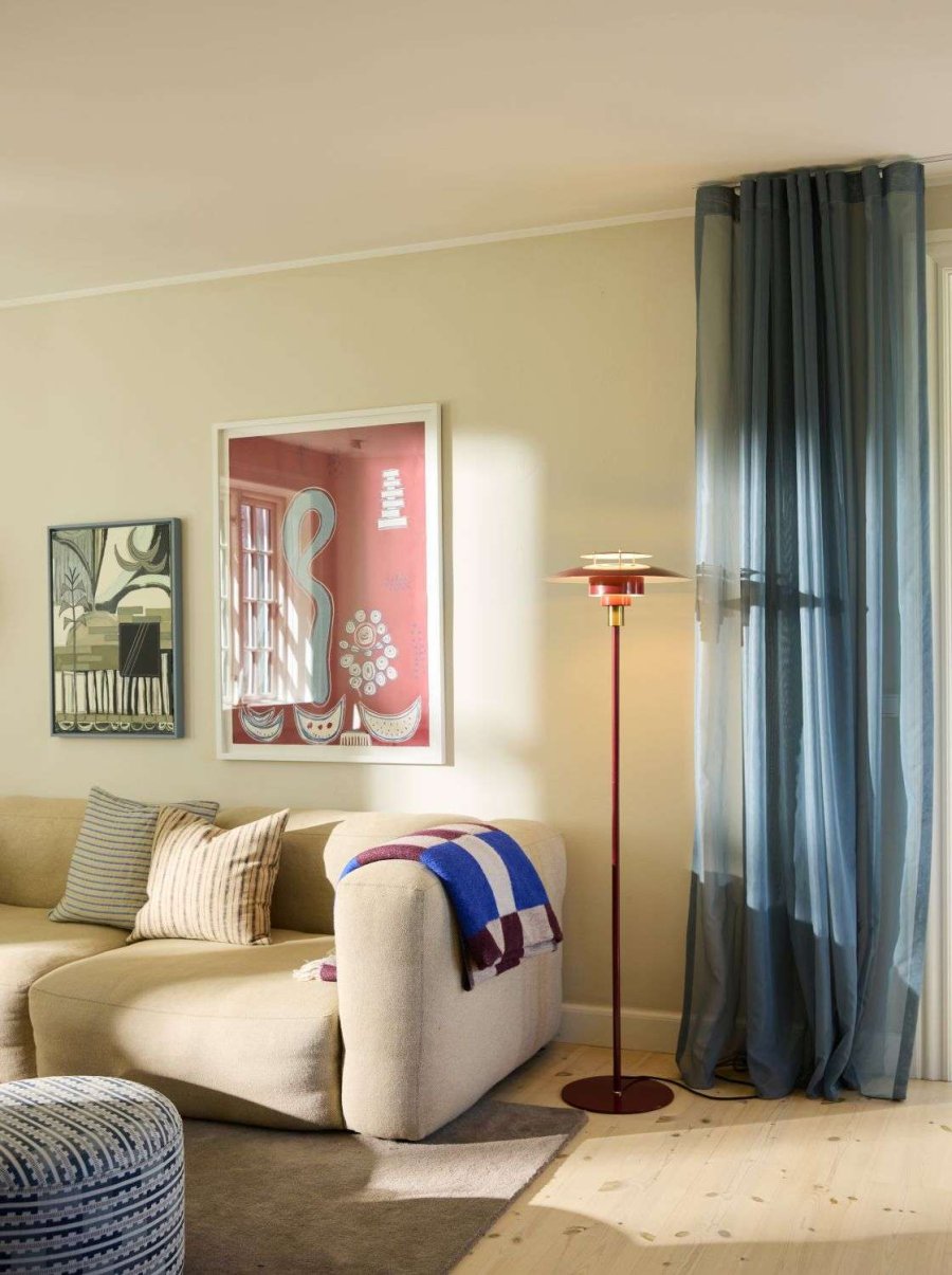 Halo Design Sørup Stehlampe H143 cm, Merlot