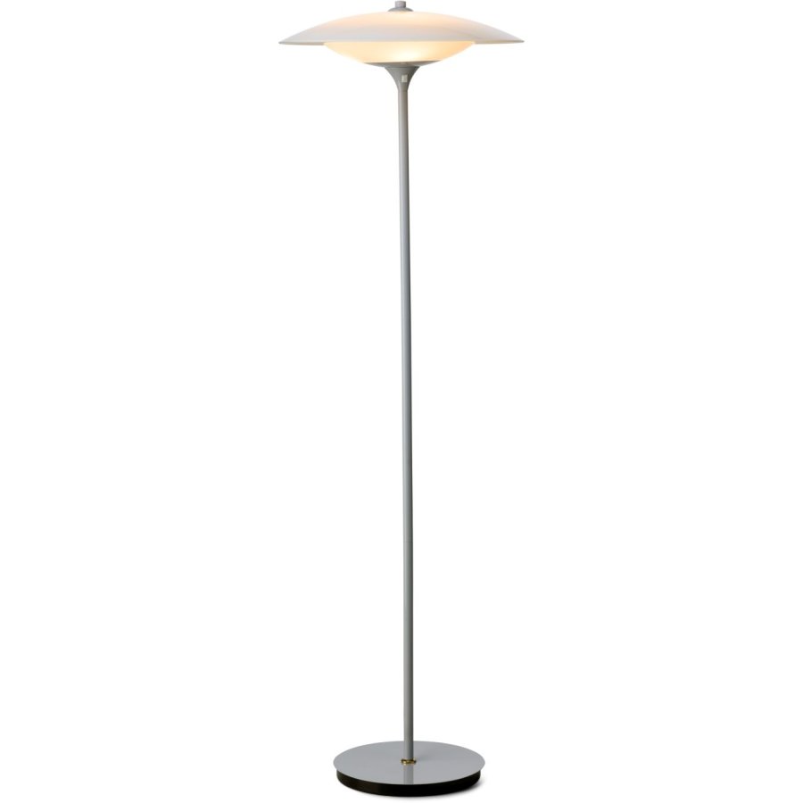 Halo Design Baroni Stehlampe H150 cm, Hellgrau