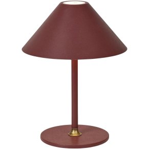 Halo Design Hygge Trdls Bordlampe LED H19 cm, Rd