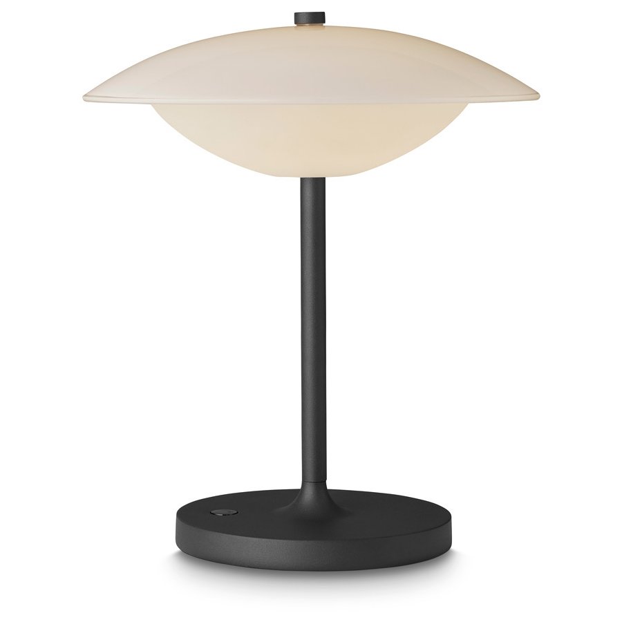 Halo Design Baroni Move Transportabel Bordlampe H22 cm, Mat Sort
