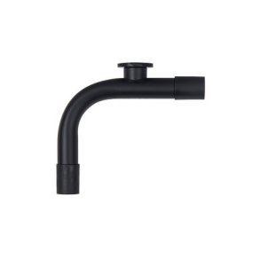 Halo Design Svanehals til Tekstilkabel 10/12mm, Sort