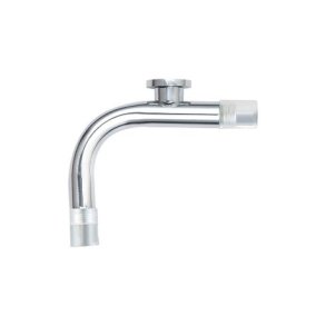 Halo Design Svanehals til Tekstilkabel 10/12 mm, Krom