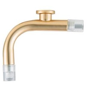 Halo Design Kabelrohr fr Textilkabel 10/12 mm, Messing