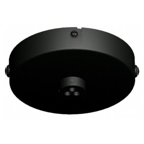 Halo Design Mini Roset til 3 Lamper, Sort