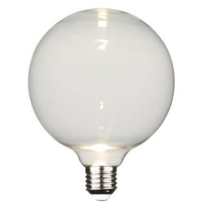 Halo Design Ghost Globe De Luxe P�re LED E27 2,5W, Klar